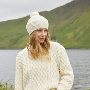 100% Irish Merino Wool Beanie